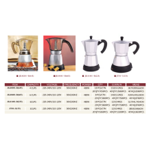 Electric Coffee maker 4 cups 3cups 6 cups